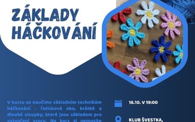 Workshop Základy háčkování